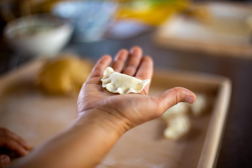 Classic Polish Pierogi with Potato & Cheese